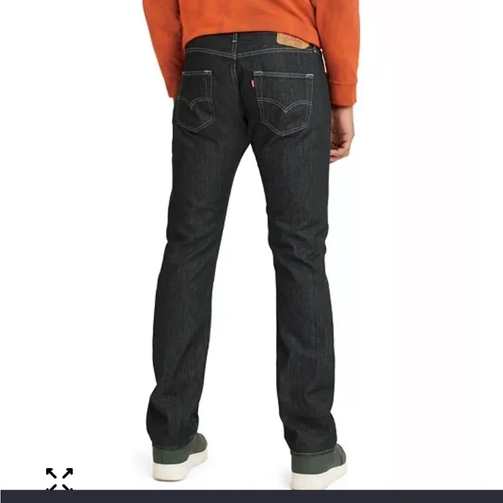 Levi's Men's 501 Original Fit Button Fly Non-Stretch Jeans - Clean Rigid 42/30